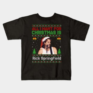 chrismas rock man Kids T-Shirt